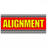 Alignment Vinyl Banner with Optional Sizes (Made in the USA)