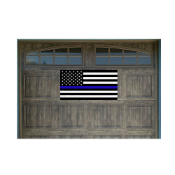 Thin Blue Line US Flag 21"...