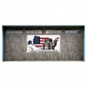 Pray for America US Flag Map  42" x 78" Magnetic Garage Banner For Steel Garage Doors
