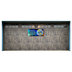 Nurses Change the World  21" x 47" Magnetic Garage Banner For Steel Garage Doors