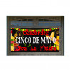 Celebrate Cinco De Mayo Magnetic 42" x 84" Garage Banner For Steel Garage Doors