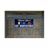 Thank You First Responders 21" x 47" Magnetic Garage Banner For Steel Garage Doors