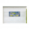 Heal their Land 2 Chronicles 7:14 21" x 47" Magnetic Garage Banner For Steel Garage Doors