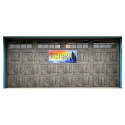 Happy Fathers Day 21" x 47" Magnetic Garage Banner For Steel Garage Doors