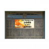 Thanksgiving - Give Thanks to the Lord  21" x 47" Magnetic Garage Banner For Steel Garage Doors