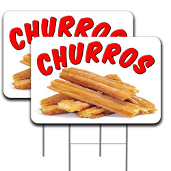 CHURROS 2 Pack Double-Sided...