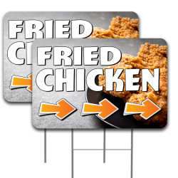 Broasted Chicken Banner Sign NEW 2x5 