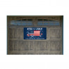 4th of July Celebrate Freedom 21" x 40" Magnetic Garage Banner For Steel Garage Doors