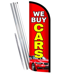 Size Options Details about   WE BUY CARS Vinyl Banner 