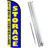STORAGE - Climate Controlled Windless Feather Flag Bundle (Complete Kit) OR Optional Replacement Flag Only