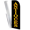 ANTIQUES Premium Windless  Feather Flag Bundle (Complete Kit) OR Optional Replacement Flag Only