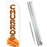 CHURROS Premium Windless  Feather Flag Bundle (Complete Kit) OR Optional Replacement Flag Only