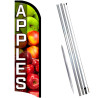 APPLES Premium Windless  Feather Flag Bundle (Complete Kit) OR Optional Replacement Flag Only