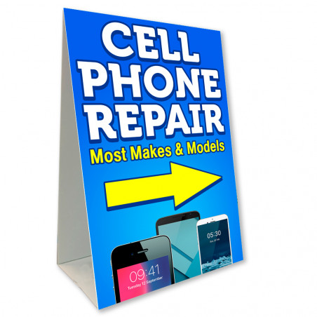 Cell Phone Repair Economy A-Frame Sign 24