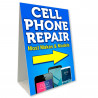 Cell Phone Repair Economy A-Frame Sign