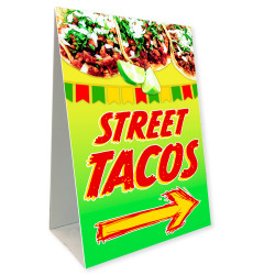 Street Tacos Economy A-Frame Sign