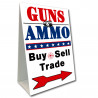 Guns & Ammo Economy A-Frame Sign