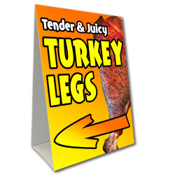 Turkey Legs Economy A-Frame Sign