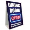 Dining Room Open (Neon) Economy A-Frame Sign