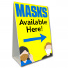 Masks Available Here Economy A-Frame Sign