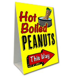 Hot Boiled Peanuts Arrow...