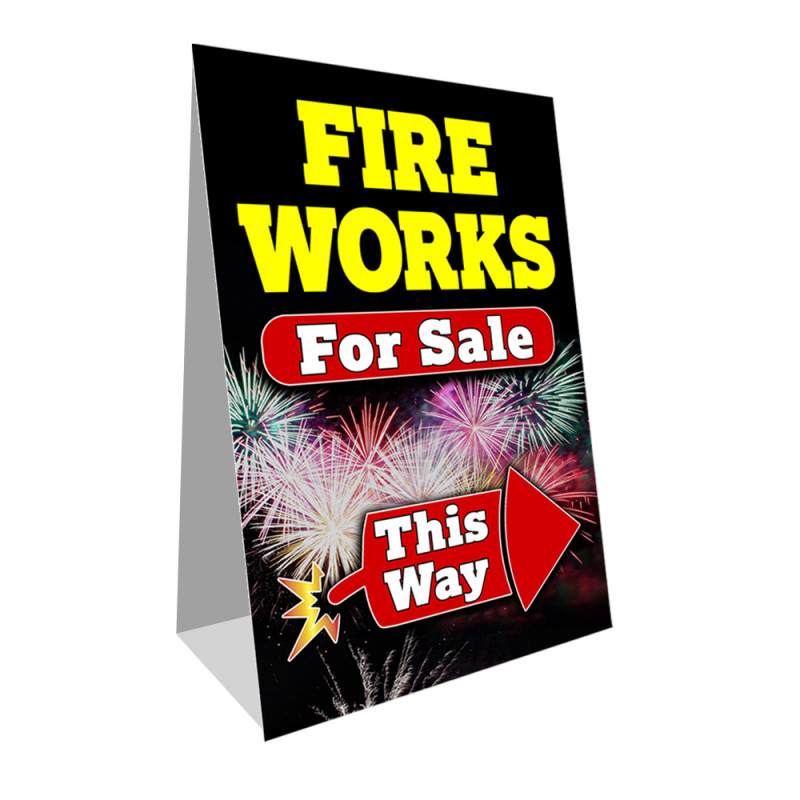 Fireworks For Sale Economy A-Frame Sign