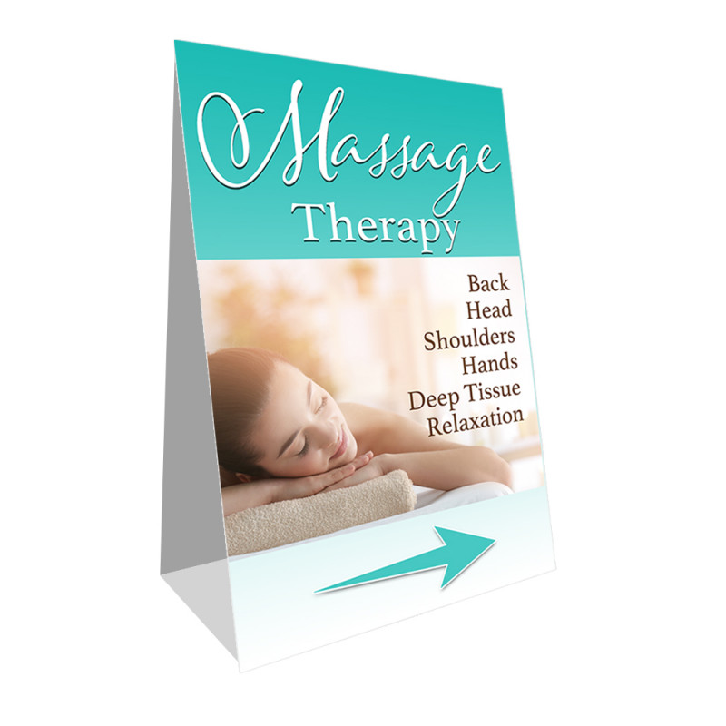 Massage Therapy Economy A-Frame Sign