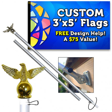 Custom 3' x 5' Horizontal Flag