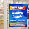 Custom Window Decal (Size Options)