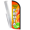 Vasos De Fruta Premium Windless Feather Flag Bundle (Complete Kit) OR Optional Replacement Flag Only