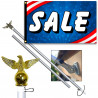 SALE (Patriotic) Premium 3x5 foot Flag OR Optional Flag with Mounting Kit