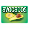 Avocados 12 Pack Yard Signs - Each Sign is 24" x 16" Single-Sided and Comes with Metal Stake Made in The USA