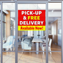 Pick-Up & Free Delivery...