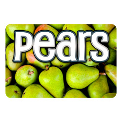 Pears 12 Pack Yard Signs - Each Sign is 24" x 16" Single-Sided and Comes with Metal Stake Made in The USA