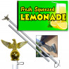 Fresh Squeezed Lemonade Premium 3x5 foot Flag OR Optional Flag with Mounting Kit