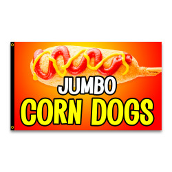 Jumbo Corn Dogs 3x5 Premium...