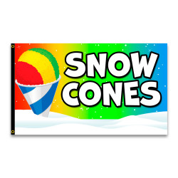 Snow Cones 3x5 Premium...
