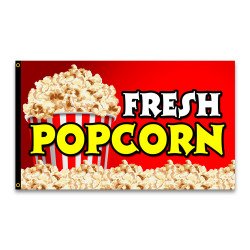 Fresh Popcorn 3x5 Premium...