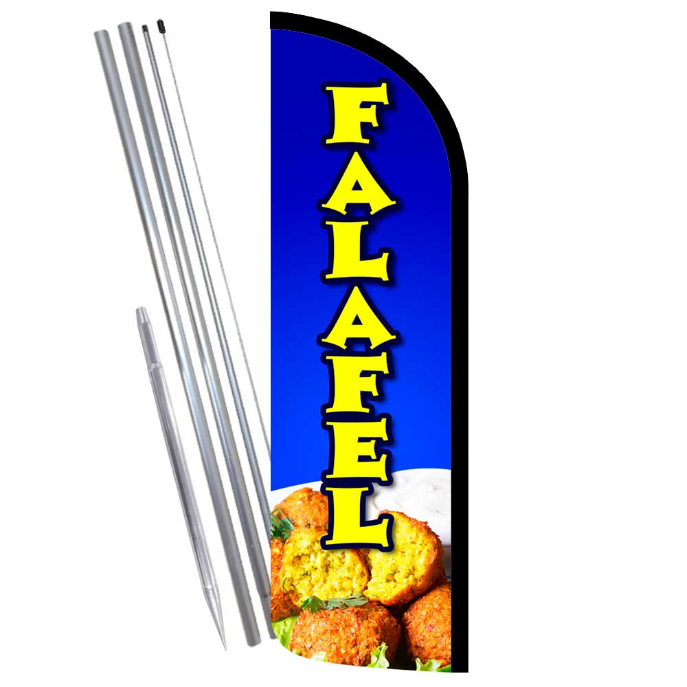GYROS Premium Windless Feather Flag Bundle – Complete Promotional Flag Kit