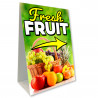 Fresh Fruit Economy A-Frame Sign