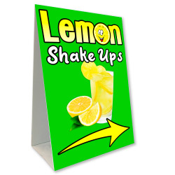 Lemon Shake Ups Economy A-Frame Sign