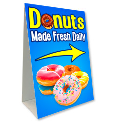Donuts Economy A-Frame Sign