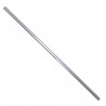 Straight Aluminum Pole Replacement for Hybrid or Rectangle Poles (47" - No Dimple)