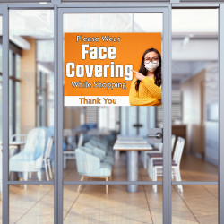 Please Wear Face Covering...