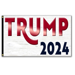 Trump 2024 Premium 3x5 foot Flag OR Optional Flag with Mounting Kit