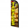 TAMALES Premium Windless Feather Flag Bundle (Complete Kit) OR Optional Replacement Flag Only