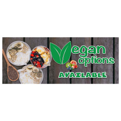 Vegan Options Available...