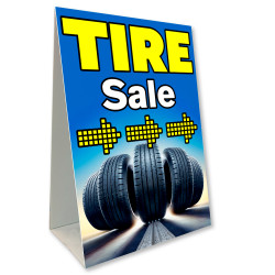 Tire Sale Economy A-Frame Sign