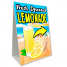 Fresh Squeezed Lemonade Economy A-Frame Sign
