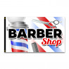 Barber Shop Premium 3x5 foot Flag OR Optional Flag with Mounting Kit